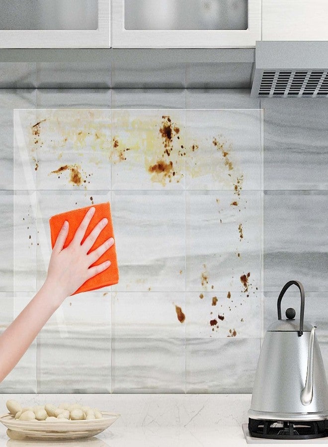 WALLFLY Transparent Wallpaper for Walls| Furniture Liner Counter Cabinet Backsplash| Clear & Glossy Self Adhesive Oilproof Sheet Film| Cover Removable Protective Sheet (A2,18 X 100 Inches) - Image 4